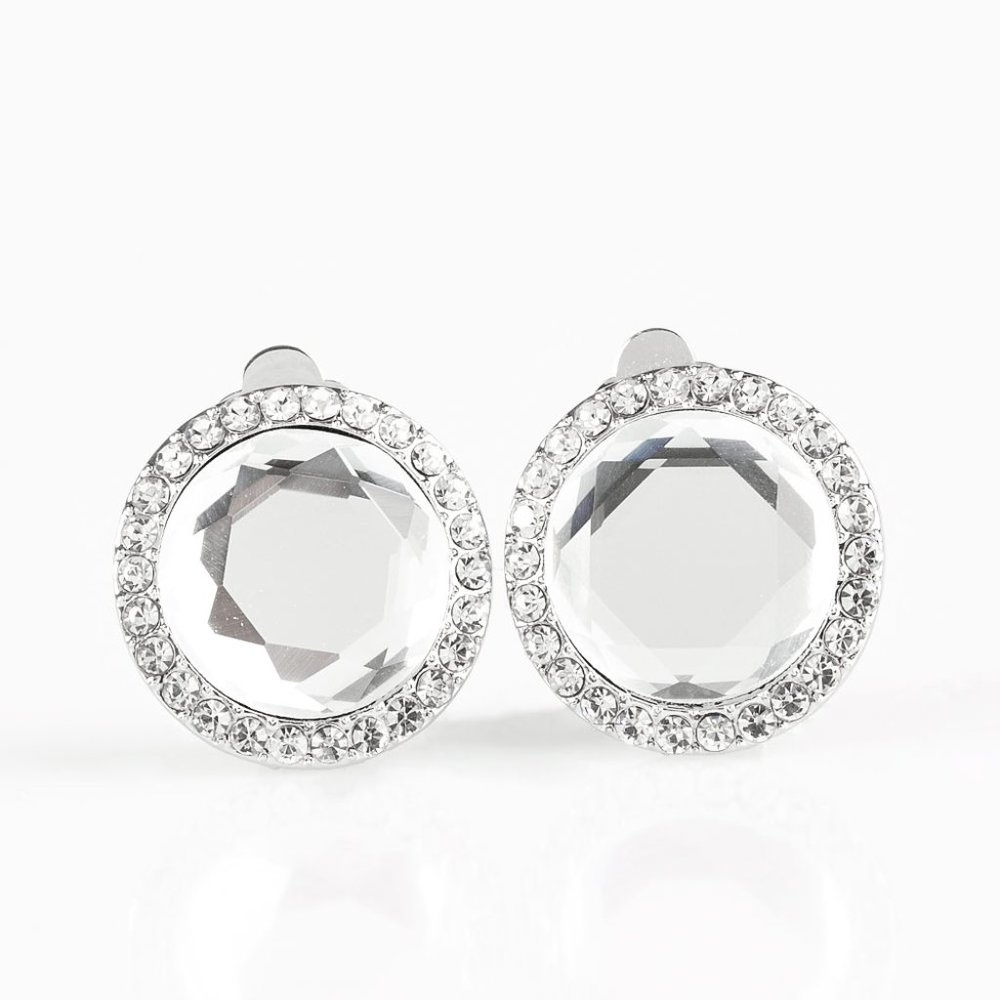 Trio of Glitzy Clip On Earrings Paparazzi